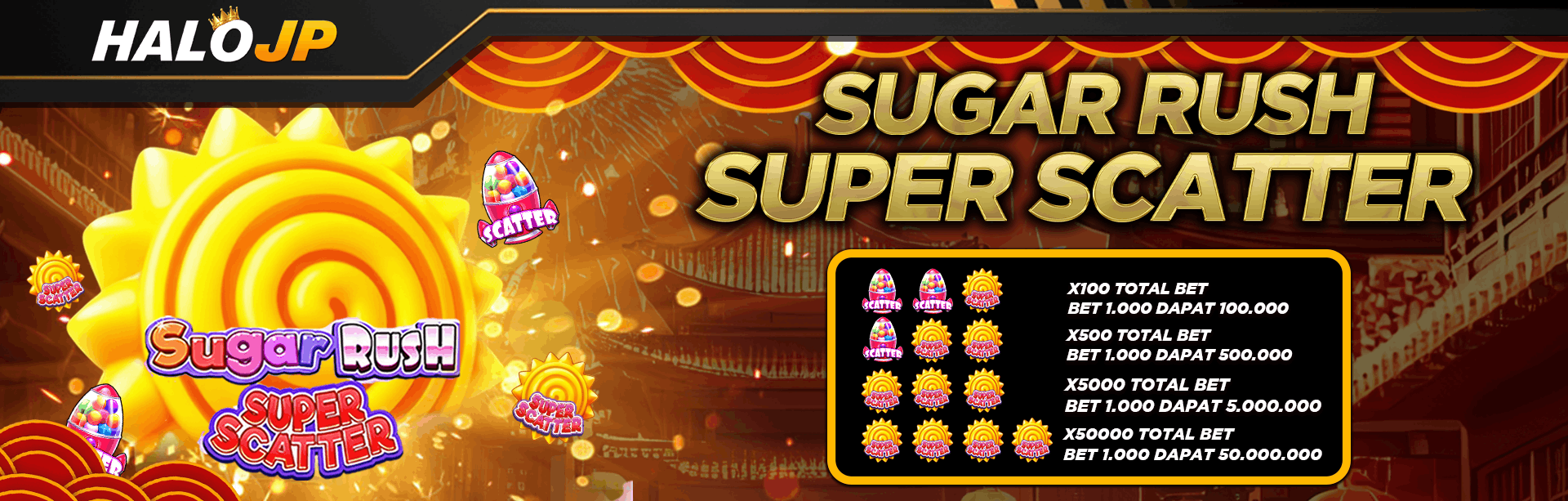 SUGAR RUSH SUPER SCATTER