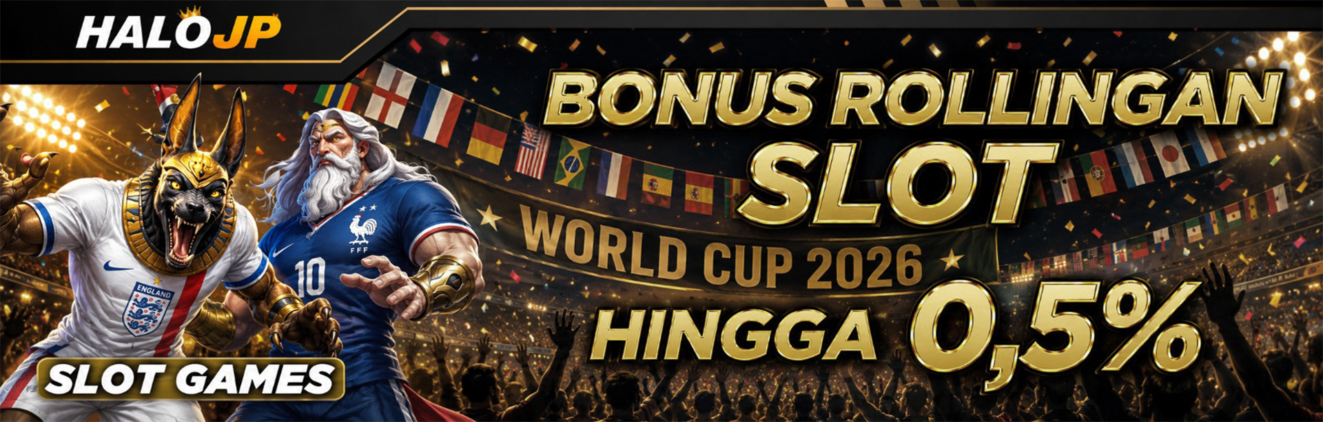 Bonus Rollingan Hingga 0.5%
