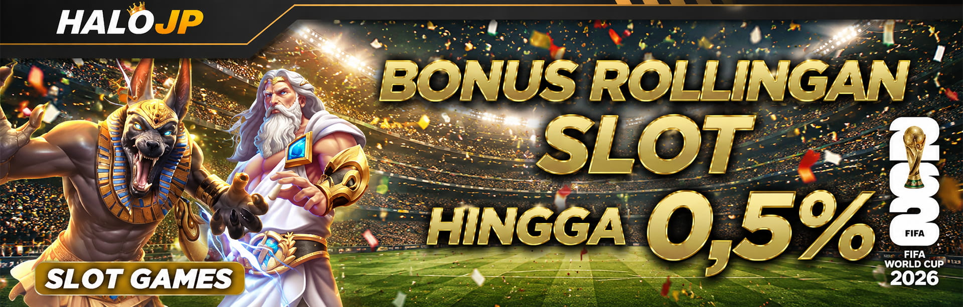 Bonus Rollingan Hingga 0.5%