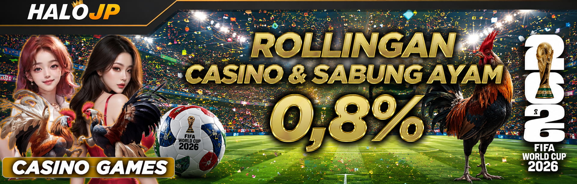Rollingan Casino & Sabung Ayam