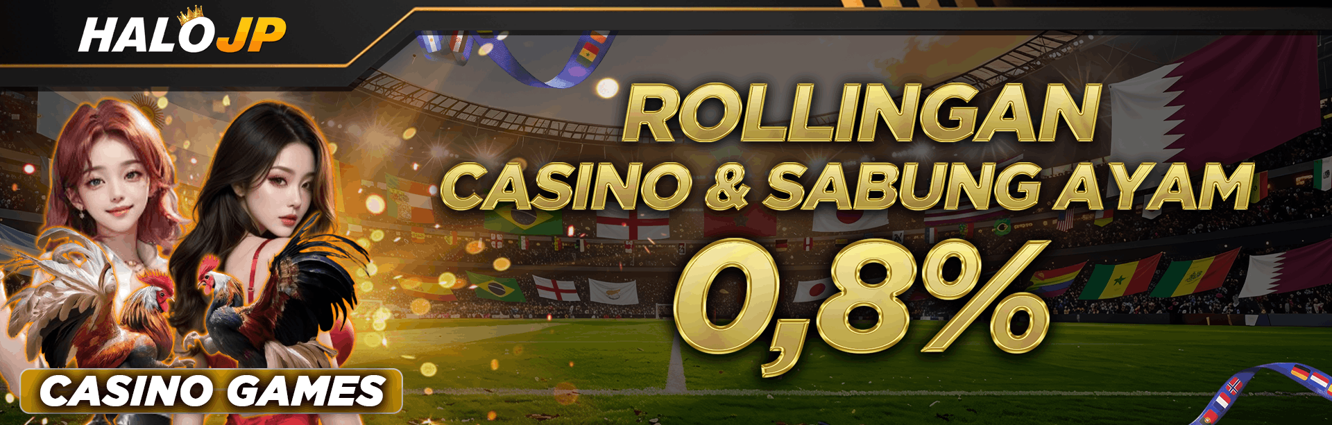 Rollingan Casino & Sabung Ayam